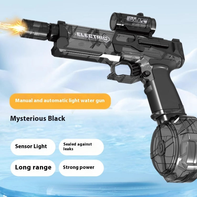 Fire Rat Electric Water Pistol Cool Light Full Automatic Water Spray Gun Summer Toy Sports Entertainment Children Gifts AC223