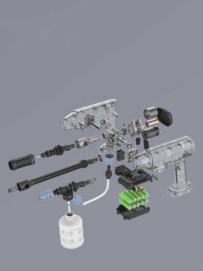 Lithium Battery Wireless Car Washing Machine High Voltage Charging Portable