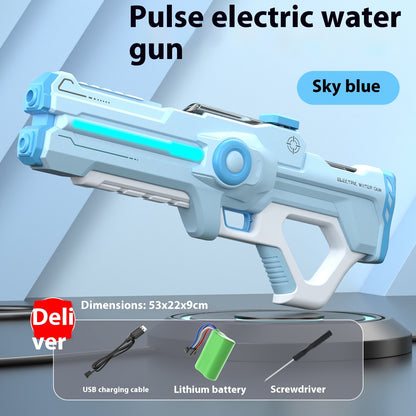 Electric Water Gun Automatic Water Feeding High Voltage Pulse Children Toy Gun