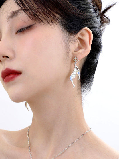 New Fashion Art Lifestyle Earrings Personality Fishtail
